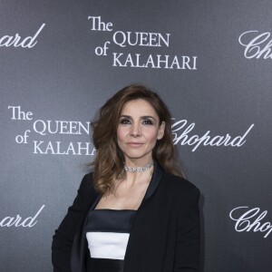 Semi-Exclusif - Clotilde Courau lors du photocall de la présentation de la collection Chopard ''The Queen of Kalahari'' au théâtre du Châtelet à Paris, le 21 janvier 2017.