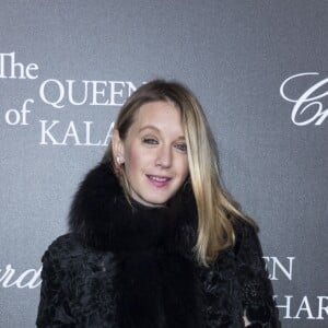 Semi-Exclusif - Ludivine Sagnier lors du photocall de la présentation de la collection Chopard ''The Queen of Kalahari'' au théâtre du Châtelet à Paris, le 21 janvier 2017.