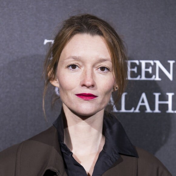 Semi-Exclusif - Audrey Marnay lors du photocall de la présentation de la collection Chopard ''The Queen of Kalahari'' au théâtre du Châtelet à Paris, le 21 janvier 2017.