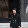 Dan Carter - Défilé Balmain Homme, collection automne-hiver 2017-2018 à l'Hôtel Potocki. Paris, le 21 janvier 2017.