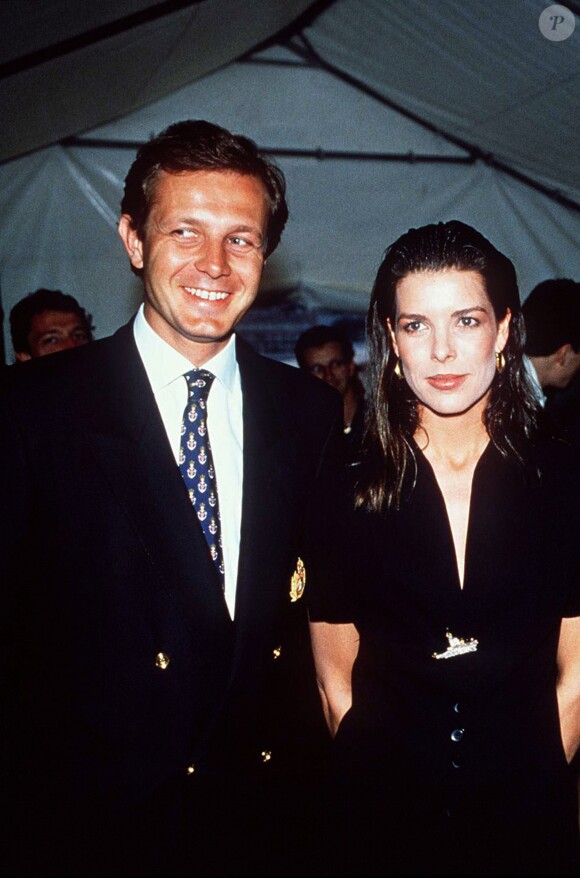 Stefano Casiraghi et la princesse Caroline de Monaco, photo d'archives.