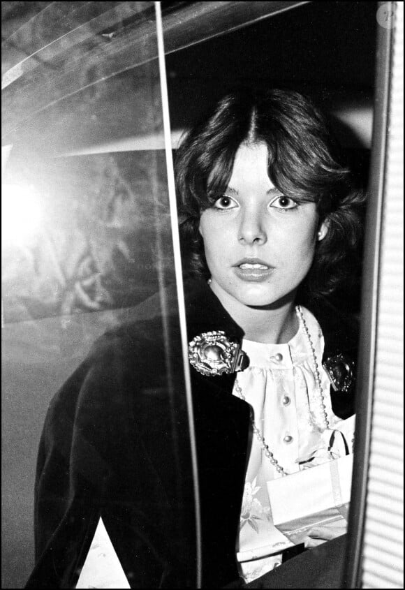 La princesse Caroline de Monaco en 1976 à Paris.