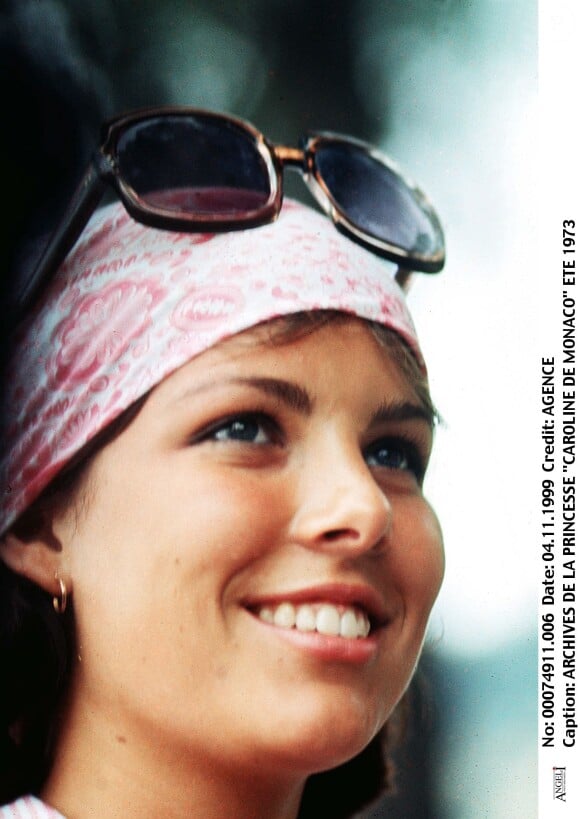La princesse Caroline de Monaco, été 1973