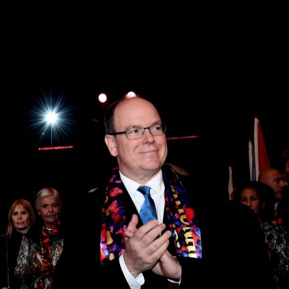 Le prince Albert II de Monaco - Arrivée de la famille princiére à la soirée de gala du 41ème festival du cirque de Monte-Carlo à Monaco, le 24 Janvier 2017. © Manuel Vitali/Centre de Presse Monaco/Bestimage