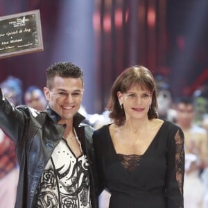 Alex Michael (Mention spéciale du jury) et la princesse Stéphanie de Monaco - Soirée de gala du 41ème festival du cirque de Monte-Carlo à Monaco, le 24 Janvier 2017. © Claudia Albuquerque/Bestimage