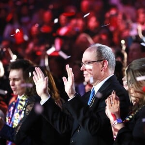 Louis Ducruet, le prince Albert II de Monaco et Camille Gottlieb - Soirée de gala du 41ème festival du cirque de Monte-Carlo à Monaco, le 24 Janvier 2017. © Claudia Albuquerque/Bestimage