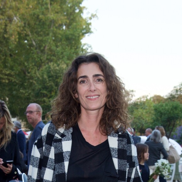 Mademoiselle Agnès ( Agnès Boulard) au Défilé Bonpoint à l'Orangerie du Jardin du Luxembourg à l'occasion des 40 ans de la marque le 3 octobre 2015