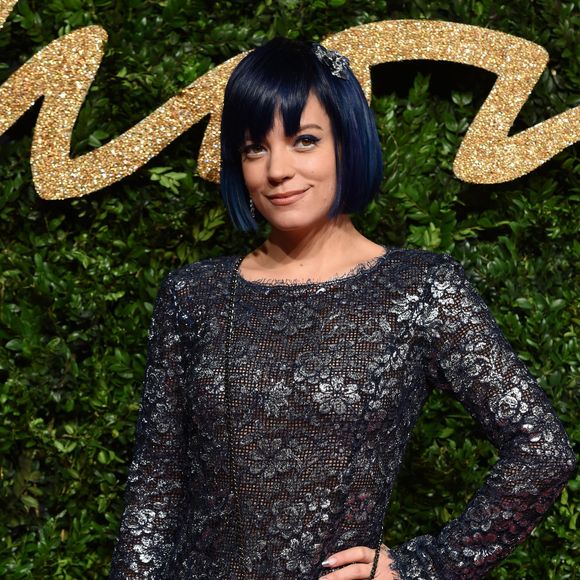 Lily Allen au British Fashion Awards 2015 à Londres, le 23 novembre 2015