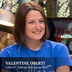 Valentine Oberti, journaliste de "Quotidien"