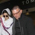 Kendall Jenner arrive à l'aéroport de LAX à Los Angeles, le 25 janvier 2017