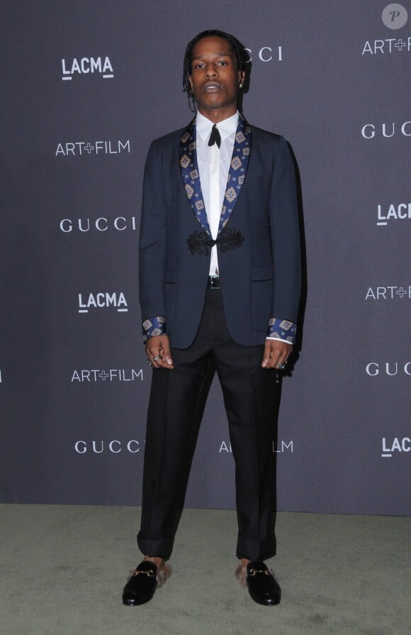 ASAP Rocky au gala LACMA Art + Film à Los Angeles, le 29 octobre 2016 © Birdie Thompson/AdMedia via Zuma/Bestimage