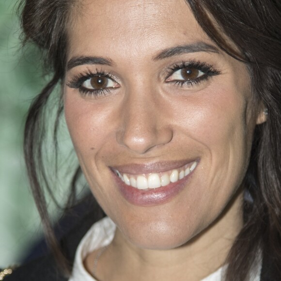 Laurie Cholewa - La marque Hollywood Chewing Gum "Fraicheur de vivre" présente ses nouveaux produits dans une laverie revisité en Bar à Gum éphémère à Paris , France, le 27 janvier 2017. © Pierre Perusseau/bestimage