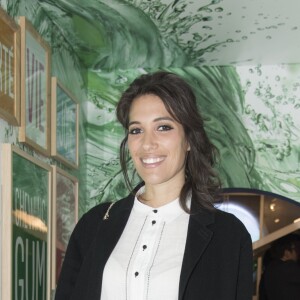 Laurie Cholewa - La marque Hollywood Chewing Gum "Fraicheur de vivre" présente ses nouveaux produits dans une laverie revisité en Bar à Gum éphémère à Paris , France, le 27 janvier 2017. © Pierre Perusseau/bestimage