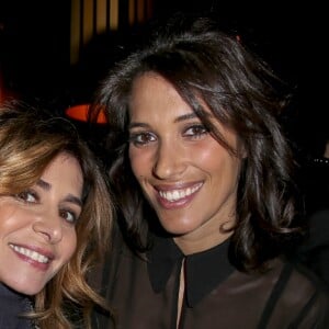 Julie Zenatti et Laurie Cholewa lors de la soirée de lancement du livre "Menteuse" de Laurie Cholewa au restaurant Buddha-Bar à Paris, France, le 25 janvier 2017. © Marc Ausset-Lacroix/Bestimage