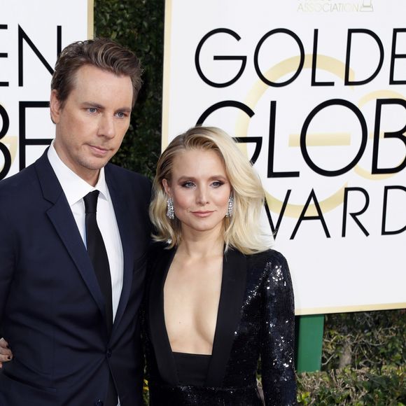 Kristen Bell et son mari Dax Shepard à La 74ème cérémonie annuelle des Golden Globe Awards à Beverly Hills, le 8 janvier 2017. © Olivier Borde/Bestimage