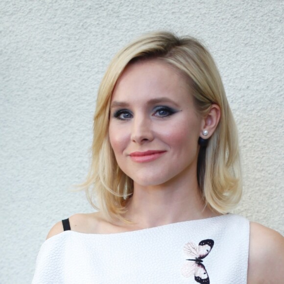 Kristen Bell en conférence de presse pour la série "The Good Place" dans les bureaux de la Hollywood Foreign Press Association à West Hollywood le 18 octobre 2016