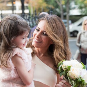 Exclusif - No Tabloids - Prix spécial - No Web - Elsa Fayer - Mariage de Elsa Fayer et Zach Hanoun à la mairie du 16ème arrondissement de Paris le 20 septembre 2016. Un mariage dans l'intimité , entourée de sa famille. Côté travail, à partir du 28 janvier 2017, Elsa Fayer présentera sur TF1 l'émission "C'est le Bouquet, la bataille des Fleuristes" à 16h05 avec à ses côtés Gilles Pavan et Djordje Varda. © Cyril Moreau / Bestimage 20/09/2016 - Paris