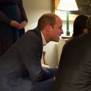 Le duc et la duchesse de Cambridge ainsi que le prince Harry recevaient le 22 avril 2016 au palais de Kensington le président Barack Obama et son épouse Michelle.