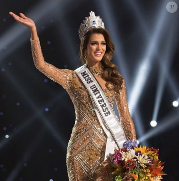 Iris Mittenaere, Miss France 2016, a été couronnée Miss Univers 2016 à Manille le 30 janvier 2017. Photo Instagram.