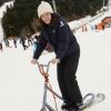 Exclusif - Dounia Coesens lors de l'évènement "Les Starski" pour les 50 ans du Téléphérique du Plomb du Cantal, la station du Lioran et la Fondation Claude Pompidou se sont associées pour cet anniversaire. Le 21 janvier 2017. © Rachid Bellak / LMS / Bestimage