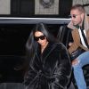 Kim Kardashian et son ami Simon Huck à New York. Le 1 er février 2017.
