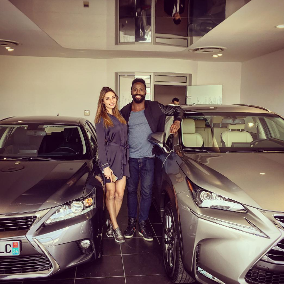 Ariane Brodier en couple avec le rugbyman Fulgence Ouedraogo