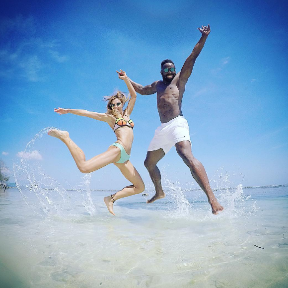 Ariane Brodier en couple avec le rugbyman Fulgence Ouedraogo