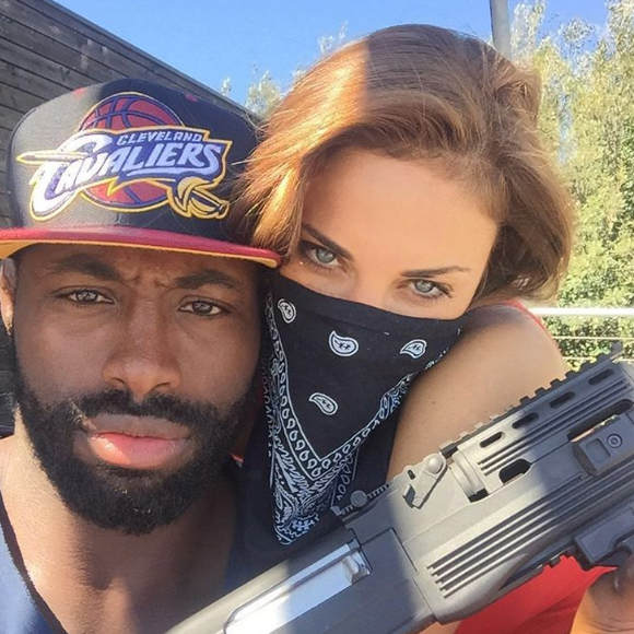 Ariane Brodier en couple avec le rugbyman Fulgence Ouedraogo