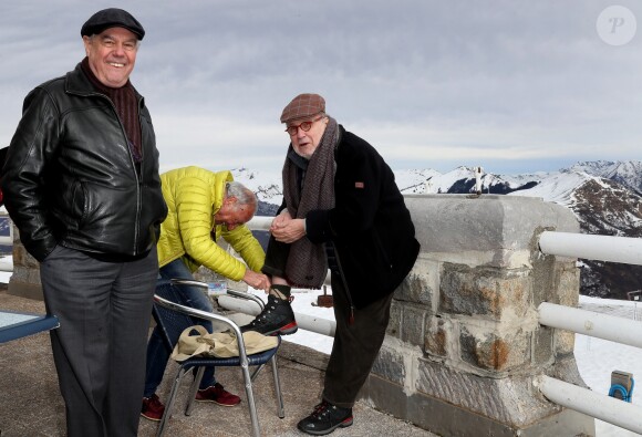 Frédéric Mitterrand et Serge Moati président du festival de Luchon participe au 19ème Festival des créations télévisuelles de Luchon, France, le 2 février 2017. © Patrick Bernard/Bestimage