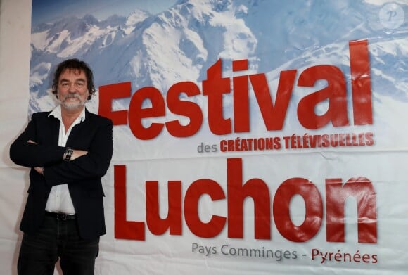 Le réalisateur et président du jury Fiction Olivier Marchal - Ouverture du 19ème Festival des créations télévisuelles de Luchon, France, le 1er février 2017. © Patrick Bernard/ Bestimage
