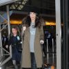 George Clooney et Amal Clooney arrivent à l'aéroport de Los Angeles le 27 janvier 2017