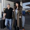 George Clooney et Amal Clooney arrivent à l'aéroport de Los Angeles le 27 janvier 2017