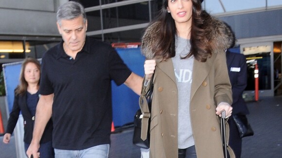 Amal Clooney : La femme de George enceinte ? La rumeur se précise...