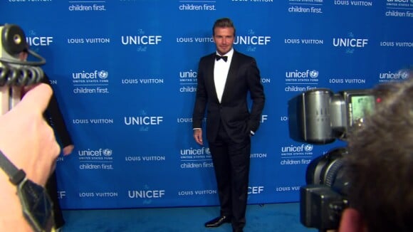 David Beckham au gala UNICEF Ball 2016. Crédit vidéo StormShadow.