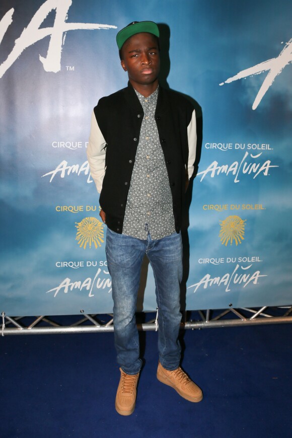 Stéphane Bak - Photocall du nouveau spectacle du Cirque du Soleil "Amaluna" au parc de Bagatelle à Paris, le 5 novembre 2015. © CVS/Bestimage