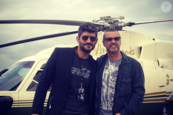 Fadi Fawaz et George Michael (photo publiée en 2013 sur Instagram).