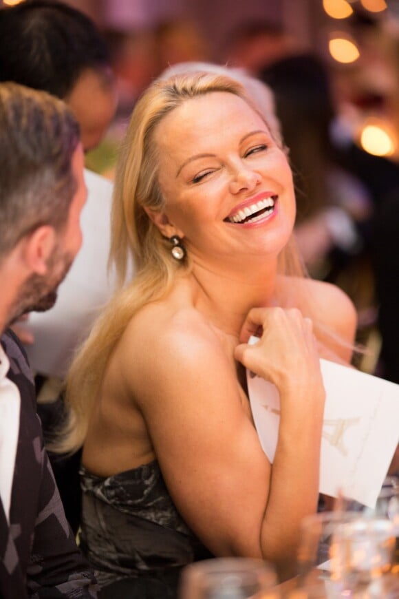 Pamela Anderson à la 40 ème édition "The Best Awards" à l'hôtel Four Seasons George V à Paris le 27 janvier 2017 © Alain Rolland / Imagebuzz /