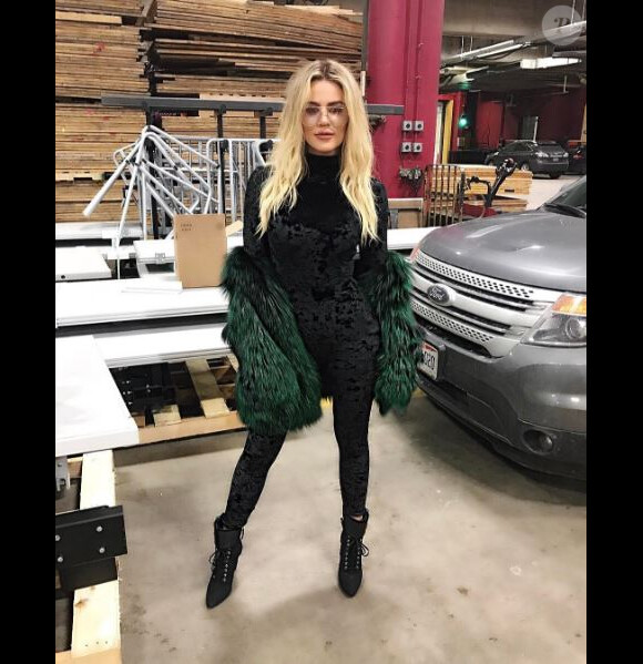 Photo de Khloé Kardashian. Février 2017.