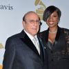 Jennifer Hudson, Clive Davis - Soirée pré-Grammy Awards de la fondation Clive Davis (à l'honneur de Debra Lee, président du conseil et PDG de BET) au Beverly Hilton. Beverly Hills, Los Angeles, le 11 février 2017.