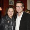 Guillaume de Tonquédec et sa femme Christèle - Soirée "Stars et Saveurs" à l'occasion de la nouvelle carte élaborée par le chef Pierre Gagnaire au Fouquet's à Paris le 12 octobre 2015.