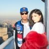 Kylie Jenner et son compagnon Tyga visitent l'Empire State Building pour la Saint Valentin à New York, le 14 février 2017 © Bryan Smith via Zuma/Bestimage