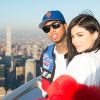 Kylie Jenner et son compagnon Tyga visitent l'Empire State Building pour la Saint Valentin à New York, le 14 février 2017 © Bryan Smith via Zuma/Bestimage