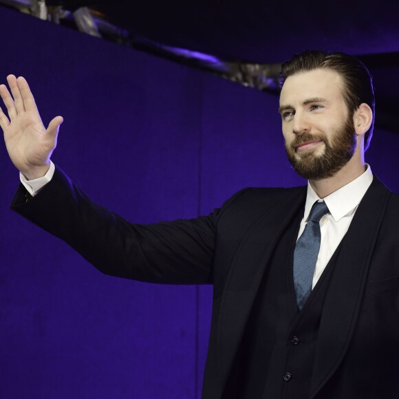 Chris Evans à la première de 'Captain America: Civil War' à Londres, le 26 avril 2016