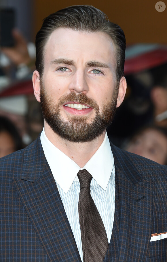 Chris Evans - Avant-première du film "The Avengers: Age of Ultron" à Londres, le 21 avril 2015.
