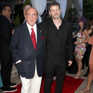 Clive Davis, Dr. Luke à l'Evenement "Songs of Hope X" à Brentwood, le 4 juin 2014.