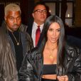 Kim Kardashian et Kanye West à New York le 14 février 2017