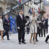 Le prince Louis et la princesse Tessy de Luxembourg lors du mariage civil du prince Guillaume de Luxembourg et de la comtesse Stephanie de Lannoy le 19 octobre 2012. Louis et Tessy ont annoncé en janvier 2017 leur divorce, prononcé moins d'un mois après à Londres.