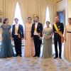 La famille grand-ducale de Luxembourg le 23 juin 2016 lors de la Fête nationale.