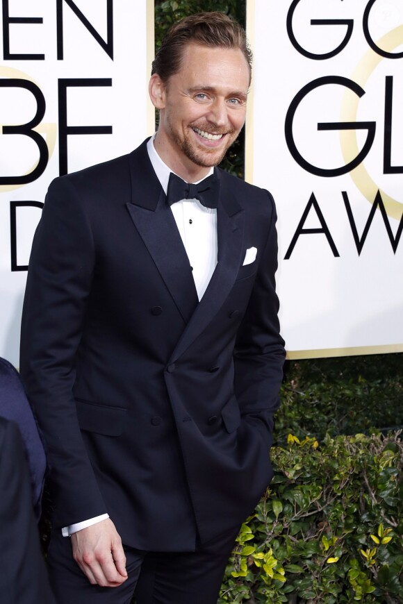 Tom Hiddleston - La 74ème cérémonie annuelle des Golden Globe Awards à Beverly Hills, le 8 janvier 2017.