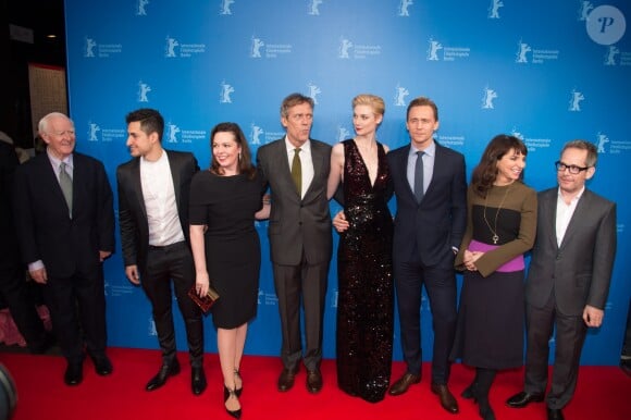 John le Carré, Amir El-masry, Olivia Colman, Hugh Laurie, Elizabeth Debicki, Tom Hiddleston, Susanne Bier, Tom Hollander - Avant-première du film "The Night Manager" lors du 66ème Festival International du Film de Berlin, la Berlinale, le 18 février 2016.